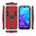 Slim Armour Tough Shockproof Case / Finger Ring Holder for Huawei Y5 (2019) - Red